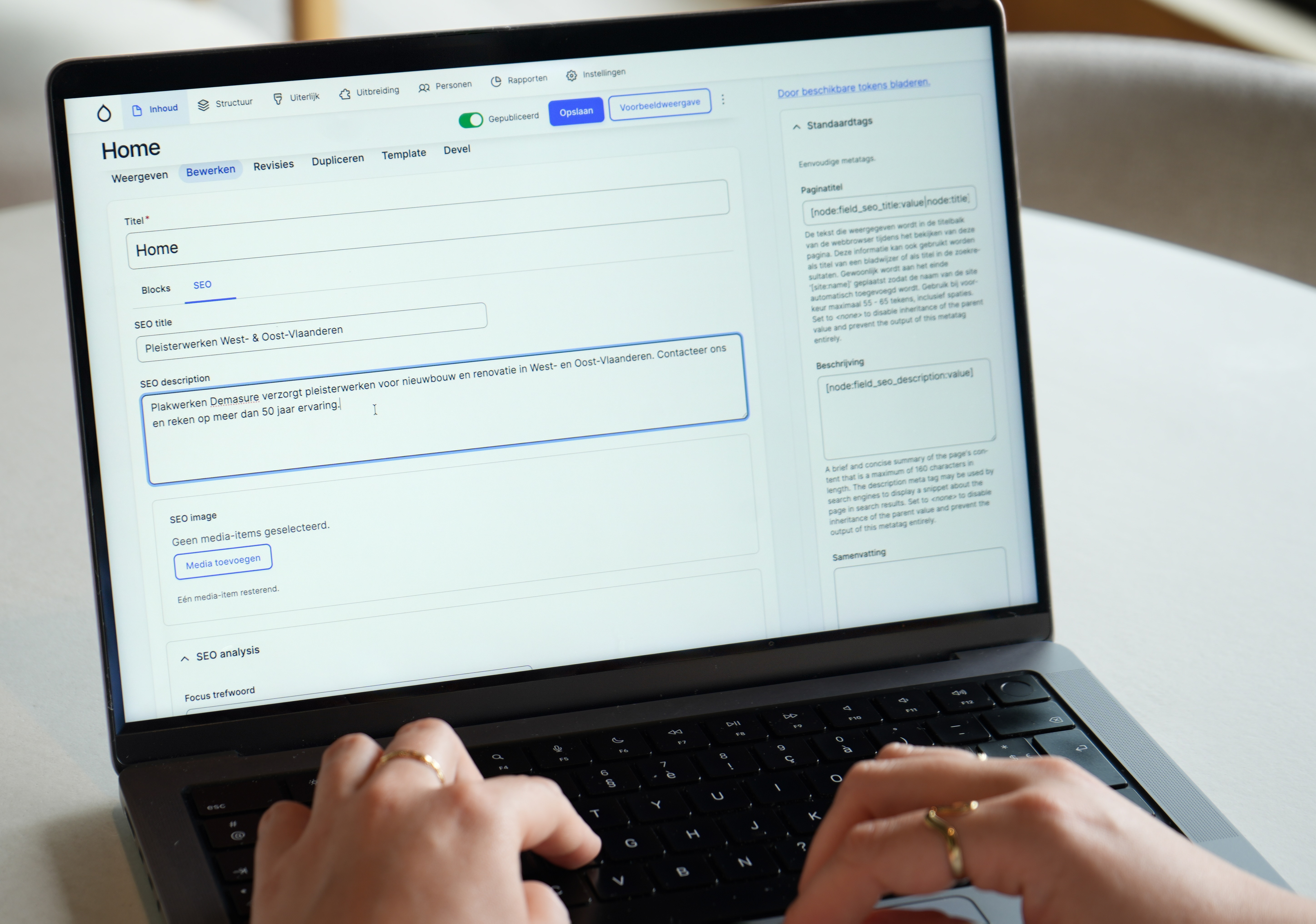 SEO voor website optimalisatie door studio Roger