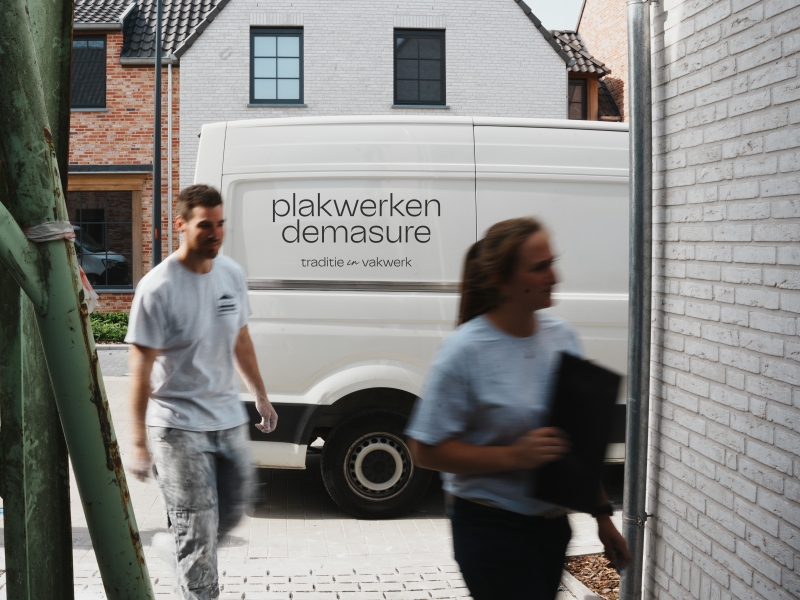 Case plakwerken Demasure door studio Roger
